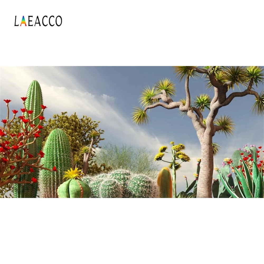 Laeacco фоновая фотография на заднем фоне с растениями пустыни кактуса | Электроника