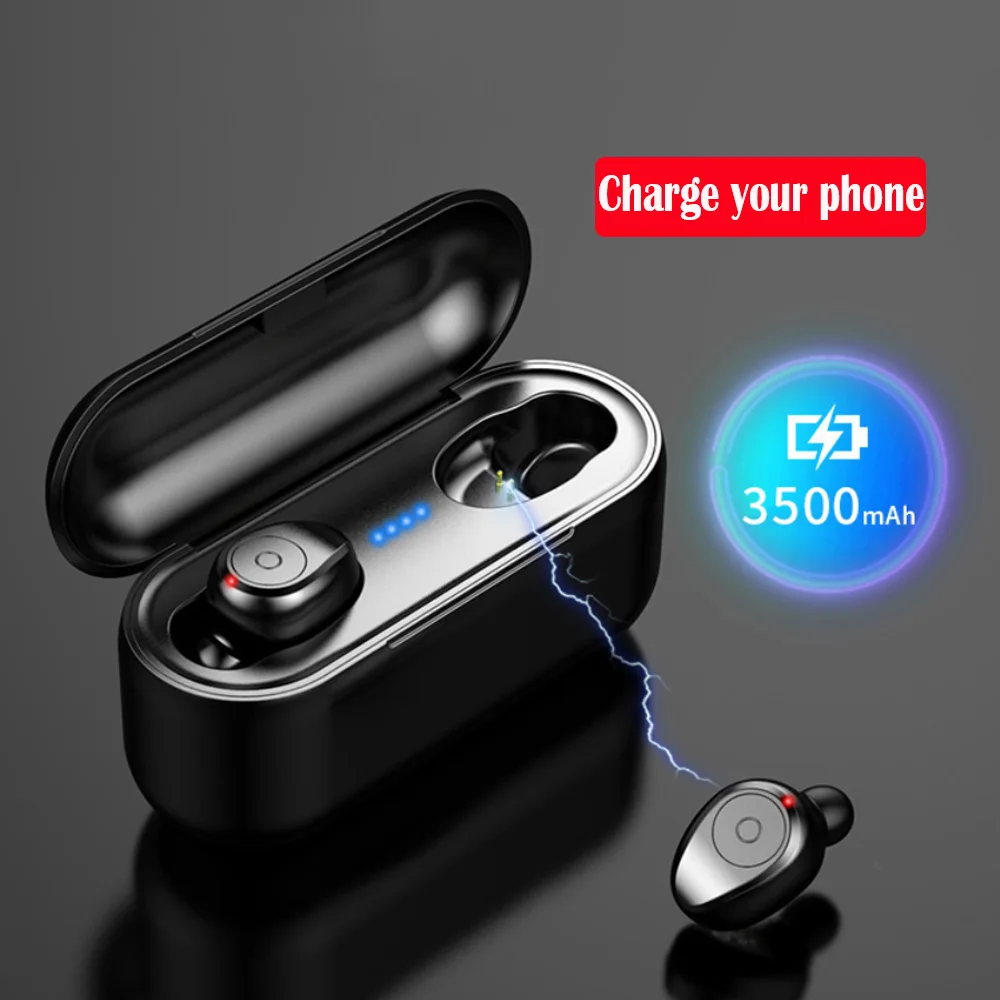 TWS Bluetooth 5 0 наушники беспроводные для Redmi версия 4 телефон стерео зарядка с