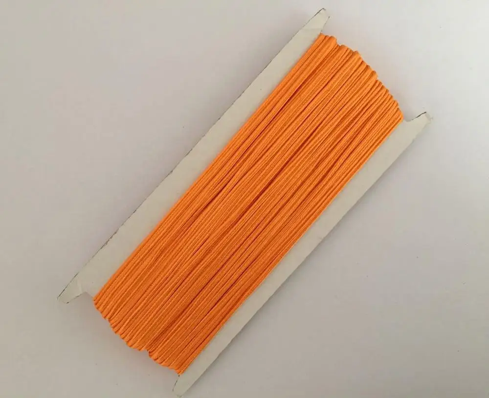 orange yellow 34 ярдов(31 м)/Лот 32 цвета 3 мм китайский шнур для сутаха нить Змеиный живот веревочные шнуры нейлоновая веревка для материал для изготовления ювелирных изделий - Цвет: orange yellow