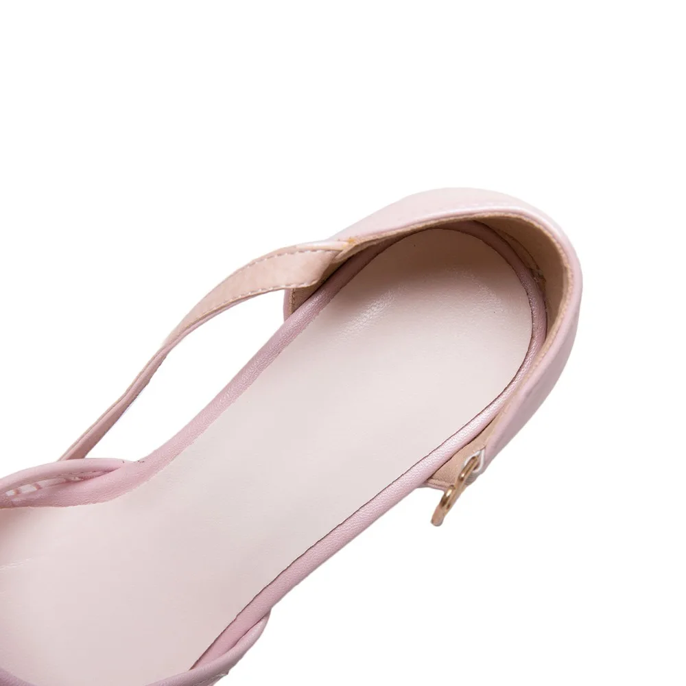 Летние босоножки на высоком каблуке с открытым носком Туфли лодочки из сетчатого