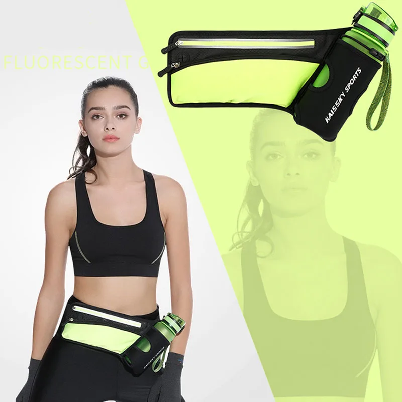 2019 Running Marathon Waist Bag Sports Climbing Hiking Racing Gym Fitness Lightweight Hydration Belt Water Bottle Hip Pack | Багаж и сумки