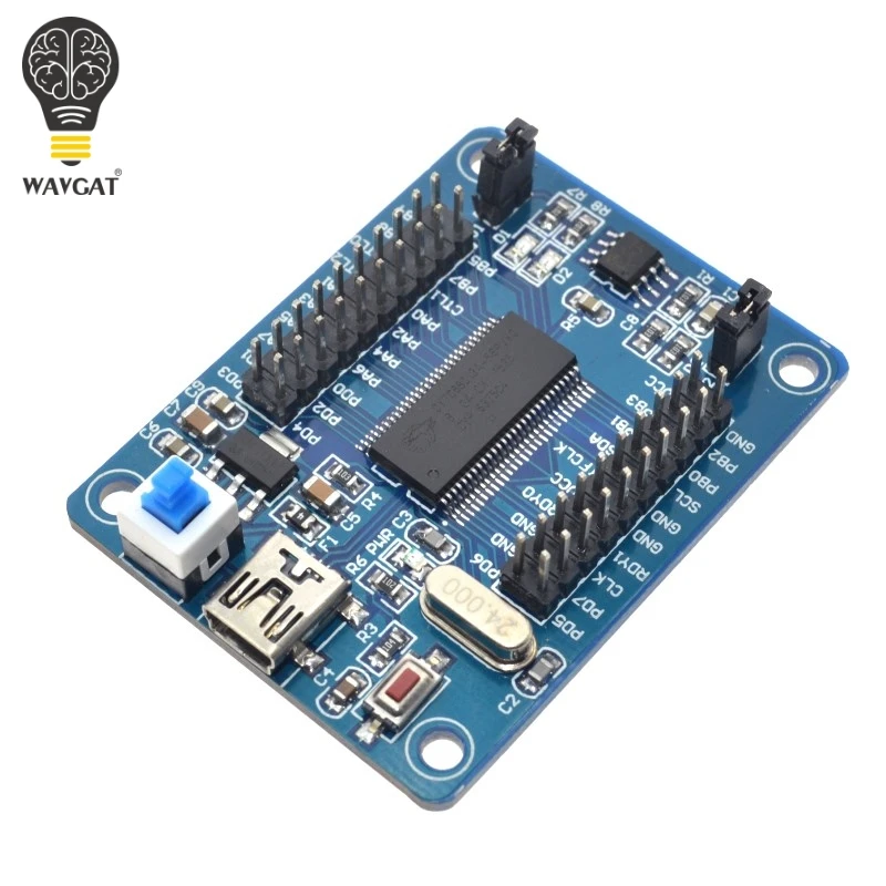 IEZ-USB FX2LP CY7C68013A USB основная плата макетная плата USB логический анализатор IEC Серийный и SPI высокое качество