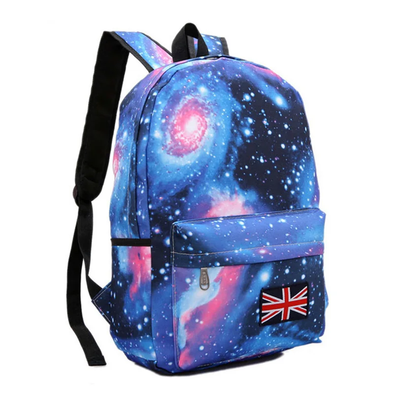 Women Backpack SchoolBag Kids School Bags For Teenagers Girls Backpacks Starry Sky Printing Canvas Bag Mochila Infantil | Багаж и сумки