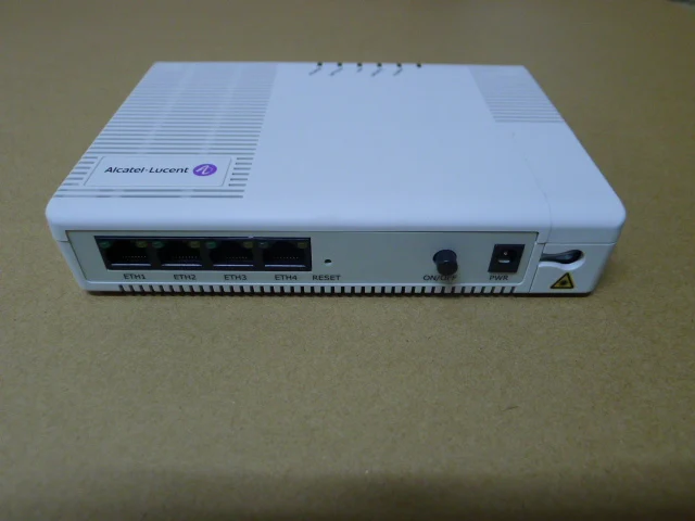 Оригинальный оптический сетевой терминал Alcatel Lucent Bell FTTH ONT I-040E-Q GPON ONU с 4 портами