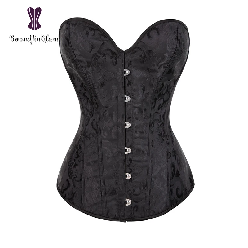 

Hot Sale Slimming Waist Shapewear Sexy Erotic Lingerie Women Bustier Lace Up Boned Corset Top With G String 8102#