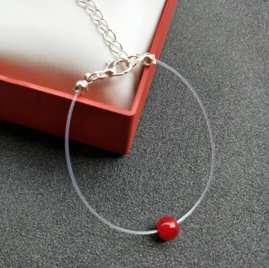 Sl418 модный браслет потрясающая невидимая подвеска с искусственным жемчугом