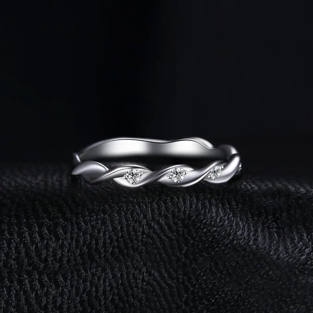 JewelryPalace Бесконечность Love кубический цирконий Плетеный скрученный волна