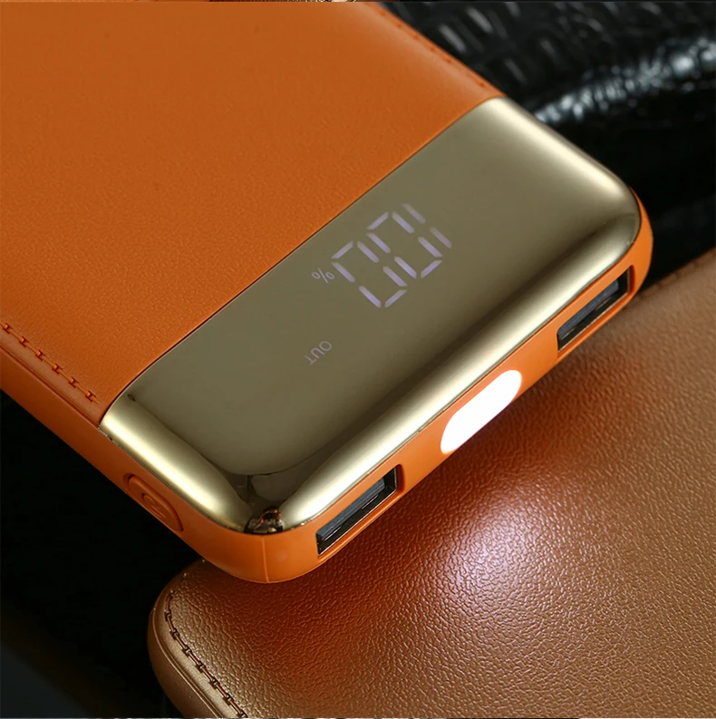 30000 мАч Внешний аккумулятор power Bank 2 USB ЖК-дисплей портативное зарядное устройство