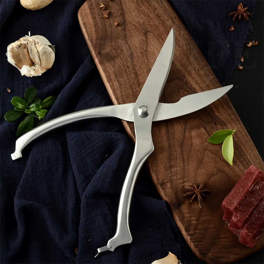 XYj нож из нержавеющей стали ножницы для птицы кухонные куриные костей с