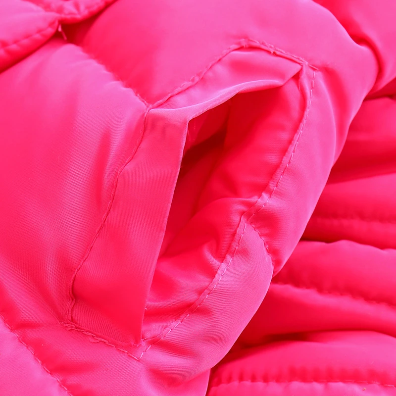 Зимняя верхняя одежда с капюшоном для маленьких девочек Новая повседневная