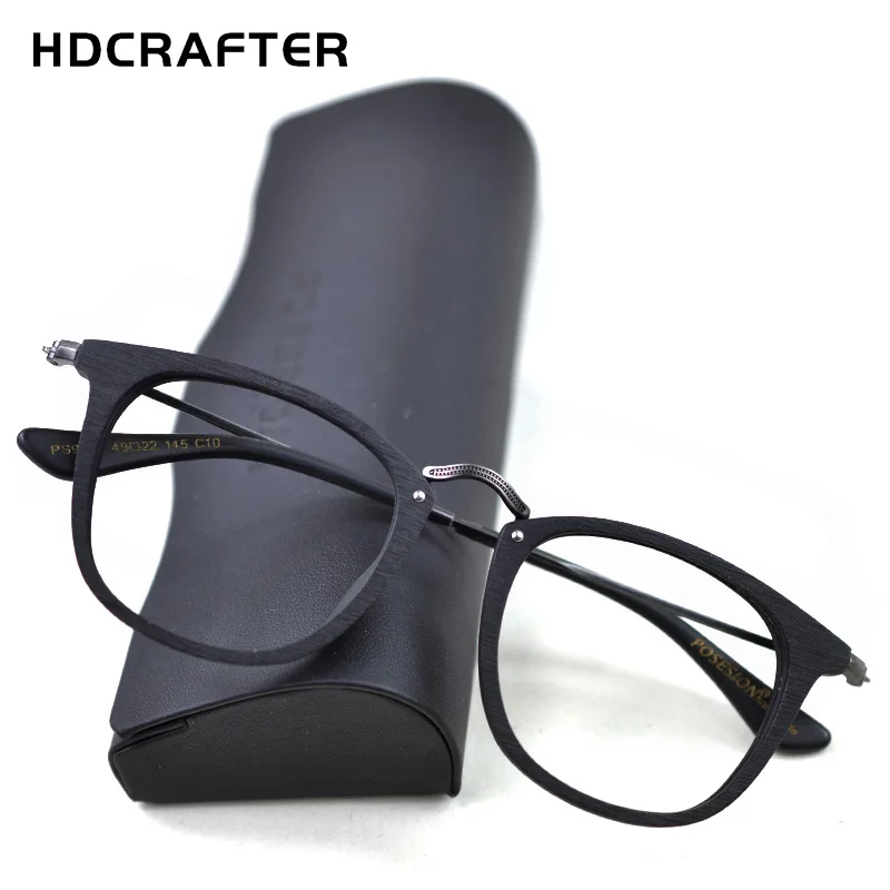Легкая оправа для очков HDCRAFTER 14 5g мужские и женские винтажные при близорукости