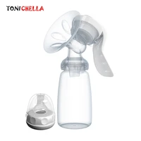 manual breast pump powerful nipple suction bpa free 150ml baby feeding milk bottles breasts pumps sucking suit for mother cl5570