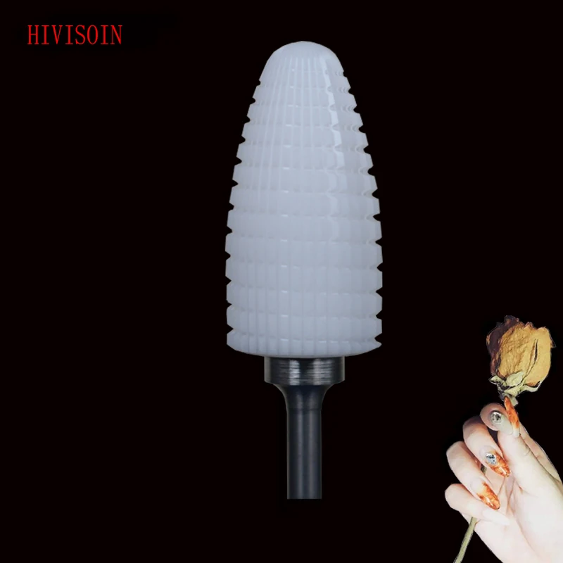 

5Pcs Black Ceramic Nail Drill Bit - XXL Pedicure Bit - Medium (0072.100)