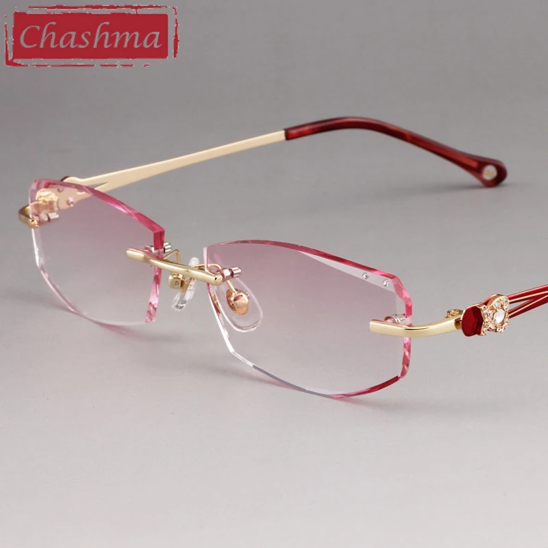 Chashma Роскошные затемняющие линзы очки для чтения при близорукости оправа без
