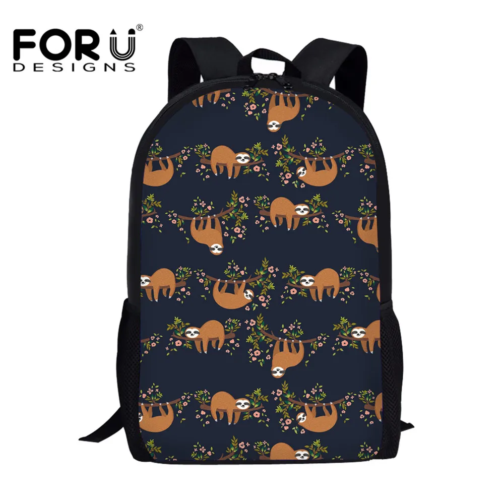 FORUDESIGNS/Лидер продаж, сумка для мальчиков и девочек с мультяшным принтом, модные рюкзаки, школьные сумки, детские большие сумки, Mochila - Цвет: HXA03C