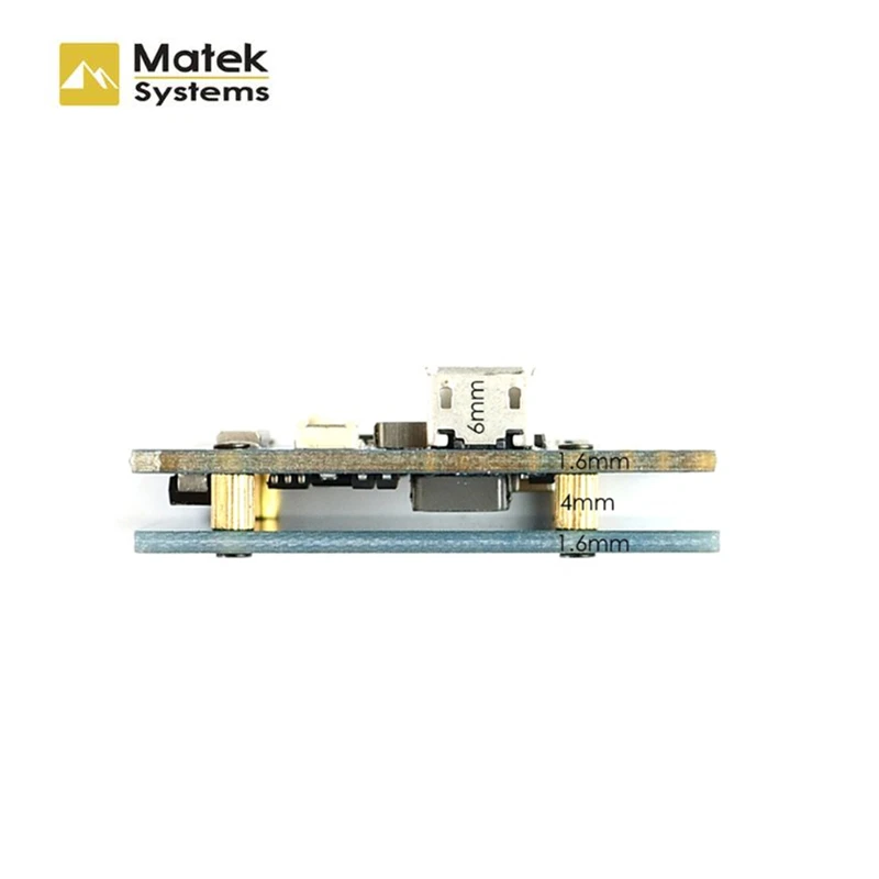 Система управления полетом Matek система STM32F411 с поддержкой INAVOSD MPU6000 BMP280 крыло