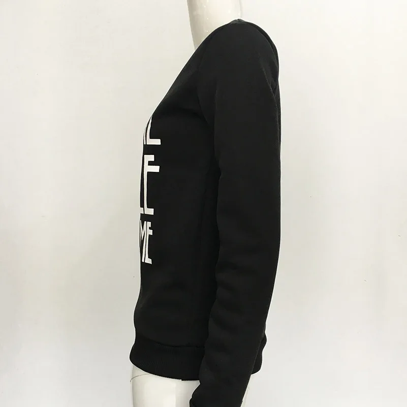 Женская толстовка с капюшоном и буквенным принтом большие размеры повседневный