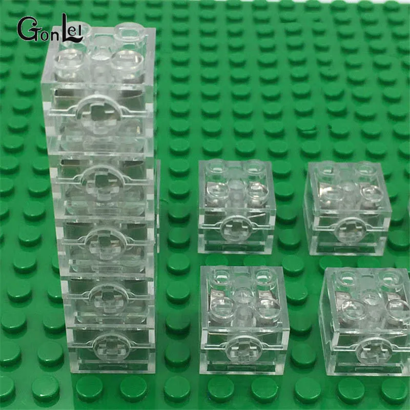 20 шт./лот DIY Кирпичи 2X2 строительные блоки Красочный Светодиодный светильник ребенок совместим с кирпичом 3003 кирпичи забавные игрушки для детей