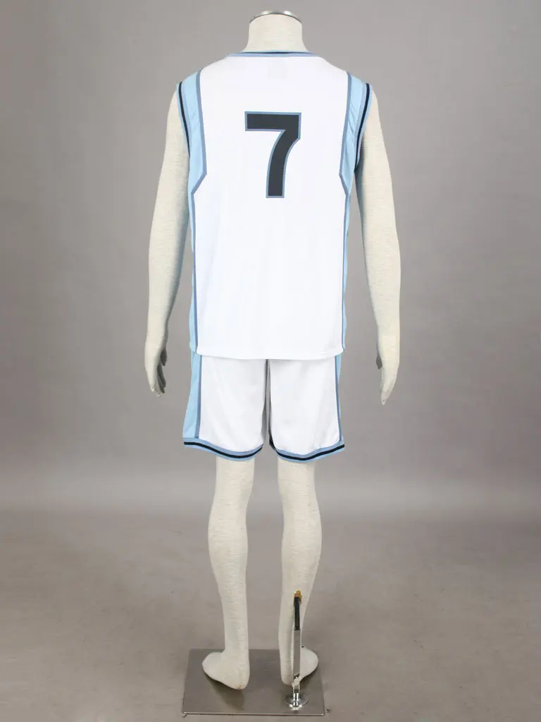 Баскетбольная майка Kuroko no basuke Cosplay Kiseki Sedai Teiko #7 Midorima Shintaro любой размер |