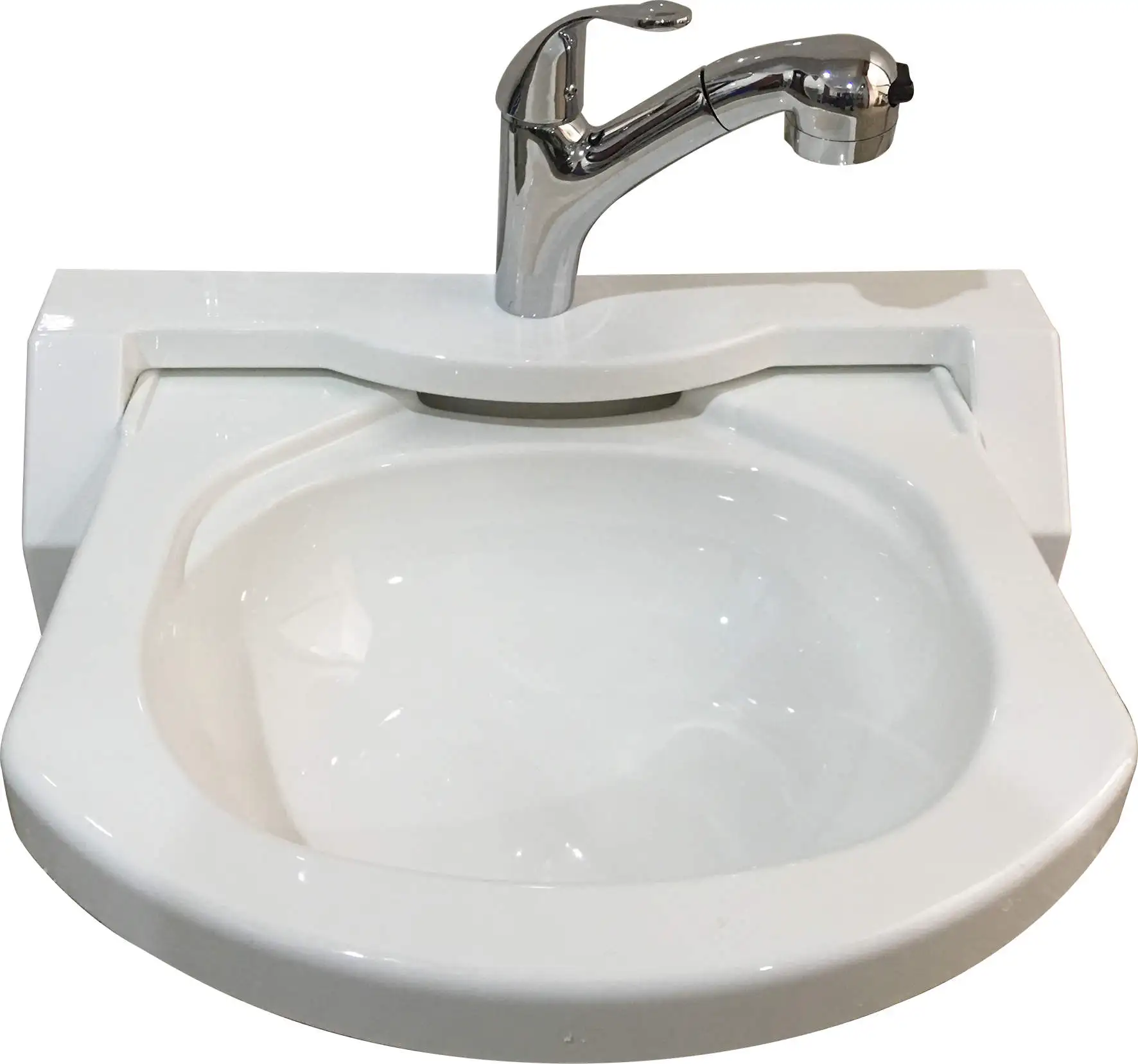 Sink only Морской Лодка Караван RV Кемпер белый акриловый складной раковина 558*215*380 мм GR-Y013 - Цвет: Sink only