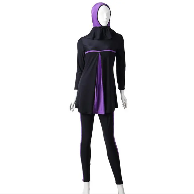 Классический Исламский купальник женский купальный костюм с полным покрытием