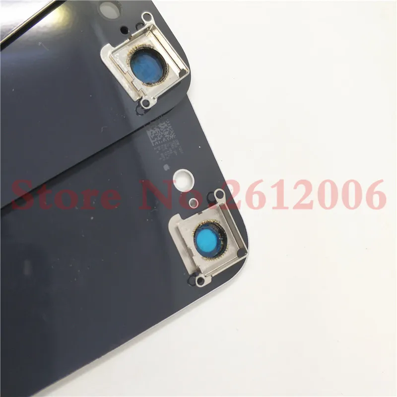 Новое хорошее качество для Apple iPhone 8 задняя крышка батарейного отсека стеклянный корпус чехол+ рамка для камеры объектив+ логотип