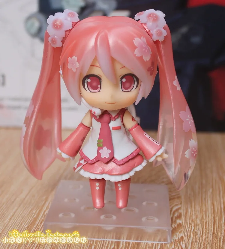 Новый Vocaloid Idol Sakura Hatsune Miku расцвел в Японии Nendoroid 500 # милая фигурка 10 см|hatsune miku|action