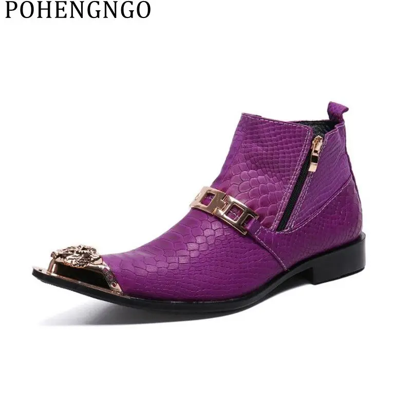 

Новинка 2021, высококачественные официальные ботинки из змеиной кожи для вечерние, мужские ботинки челси на молнии в винтажном стиле, модная мужская зимняя обувь, большие размеры 47
