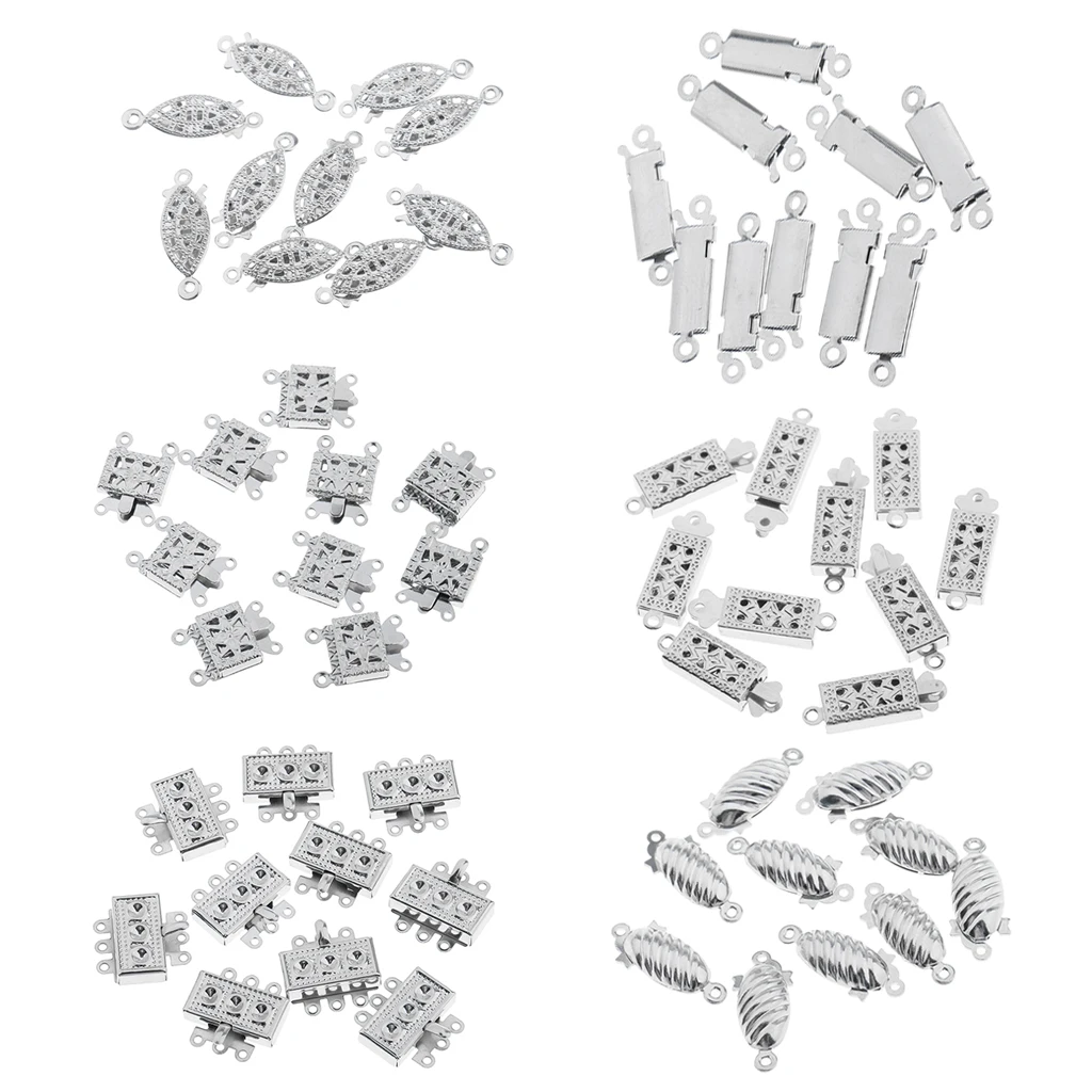 10 шт. металлические застежки для ювелирных изделий|clasp hook|box clasphooks for bracelets |