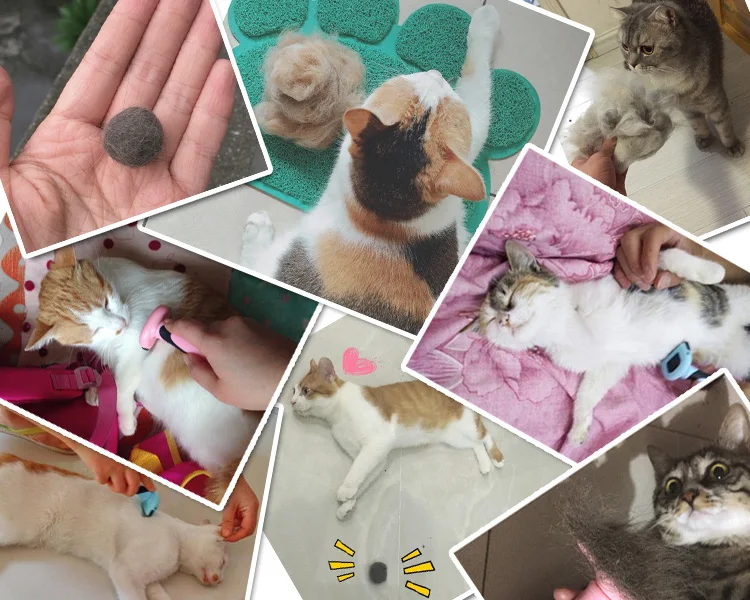 Расчески для собак и кошек инструменты груминга съемная машинка стрижки триммер