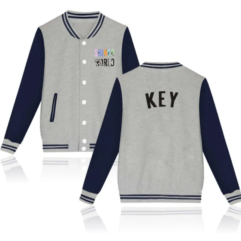 Зимняя женская куртка бомбер в Корейском стиле розовая бейсбольная форма SHINEE