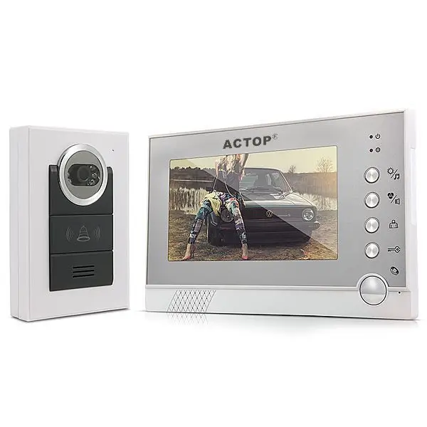 ACTOP VDP-316 + CAM-210 Прямая поставка с завода 7 &quotЖК-видео домофон Домашний дверной