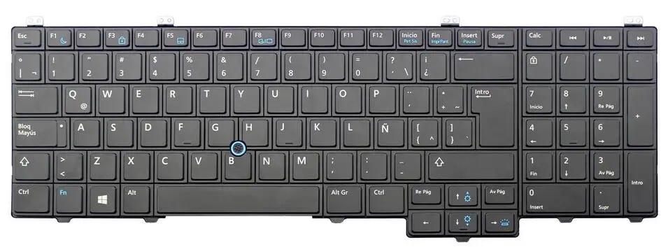 Клавиатура для Dell Latitude 15 5000 E5540 US/UK/ирландский/русский/испанский/латинский