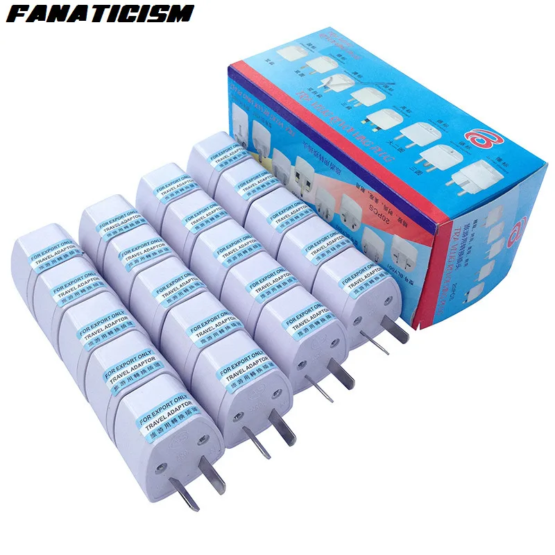 

Wholesale 1000pcs Universal Australia AU AC Power Electrical Plug Adaptor Travel Charger Converter US UK EU To AU Plug Adapter