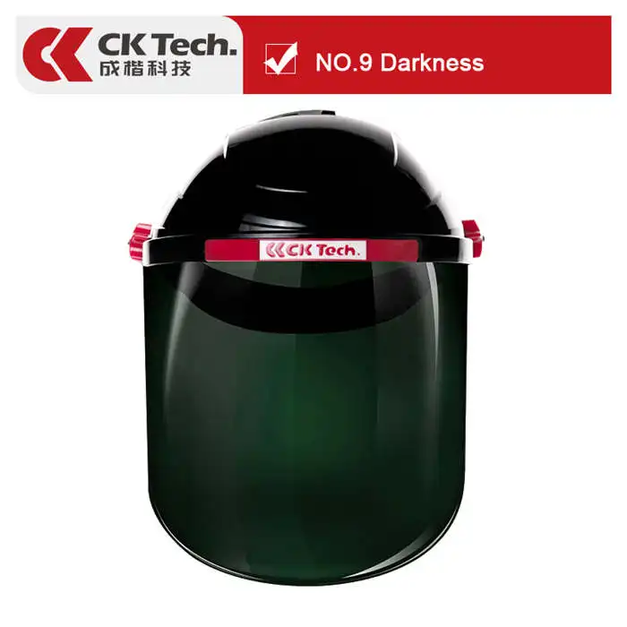NO.9 Darkness CK Tech. Защитная Сварочная маска шлем шлифовальные сварочные маски TIG дуговая сварочная крышка Анти-УФ светильник-вес безопасности сварочный щит - Цвет: NO.9 Darkness