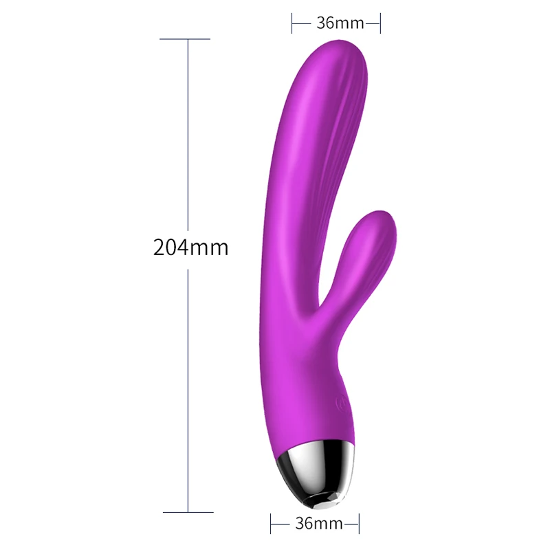 Кролик вибратор 10 режимов G Spot Вагина шокер Секс продукт USB Перезаряжаемый