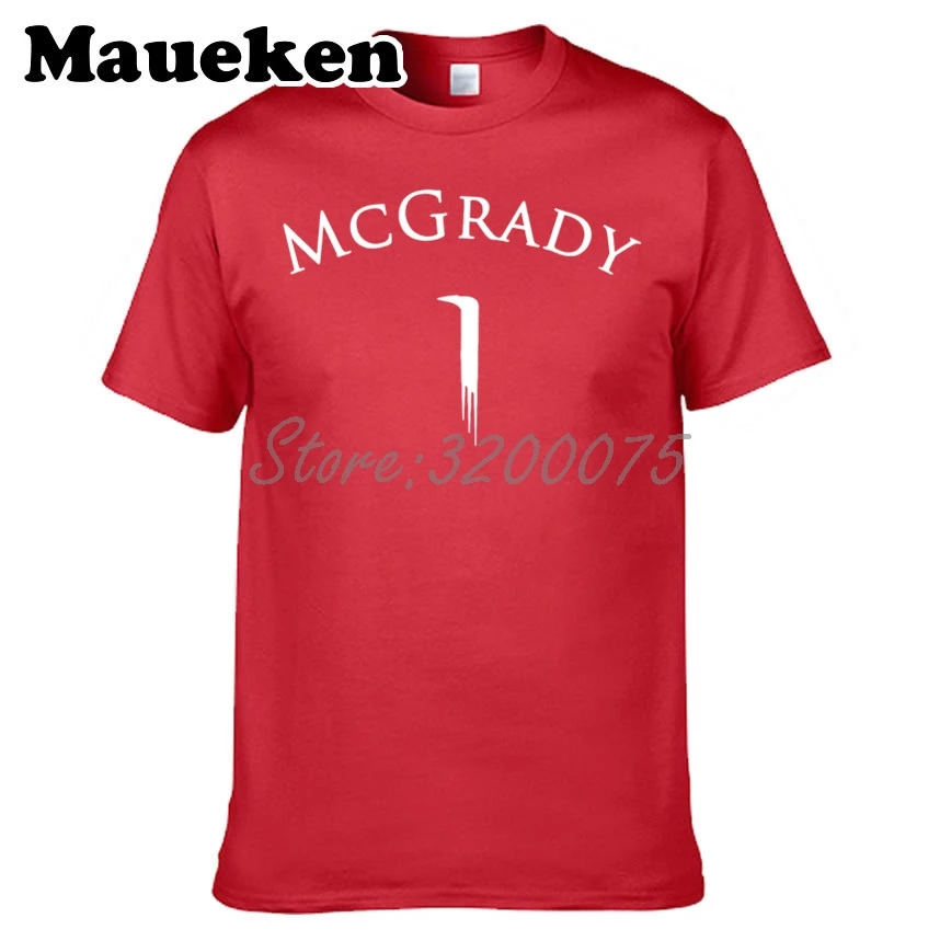 Мужская футболка trace McGrady #1 T Mac Legend Hall of Fame Leading Houston scorer для фанатов подарок W0521009|shirt