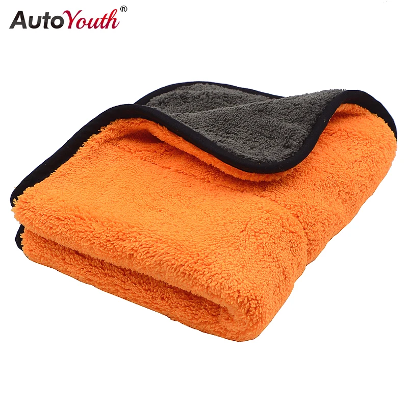 AUTOYOUTH 840GSM 30 см x супер толстая плюшевая ткань из микрофибры для очистки автомобиля