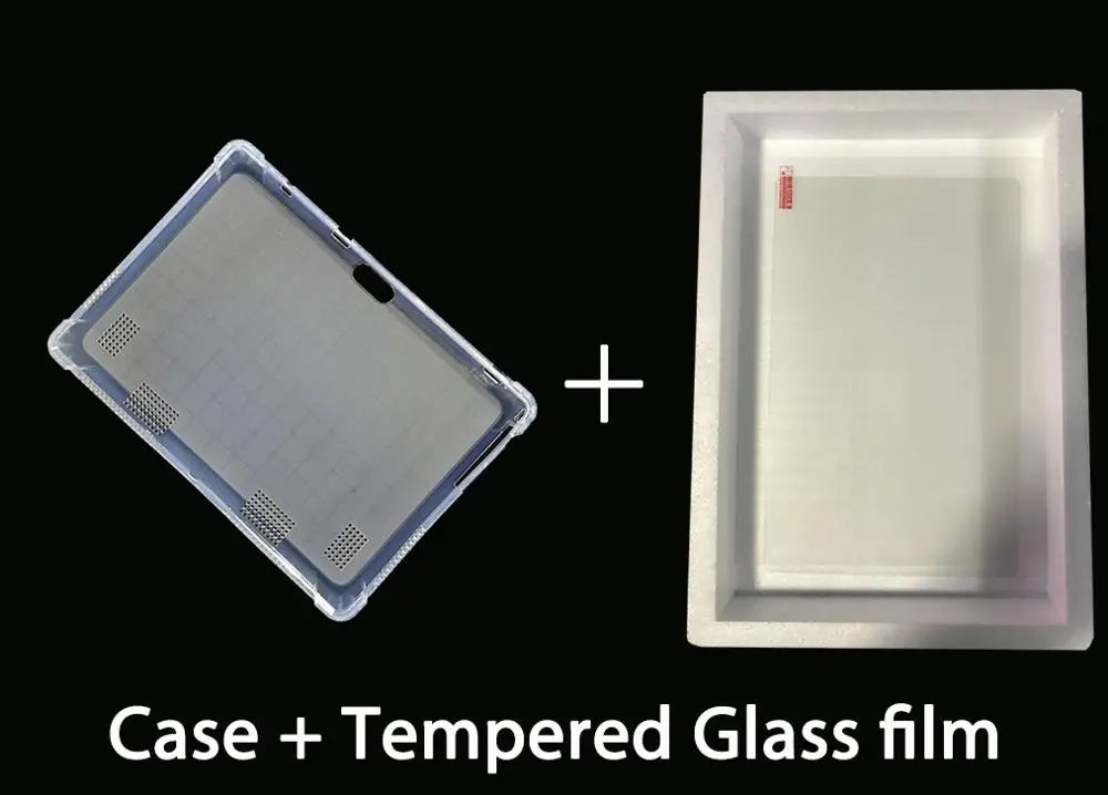 white-Tempered film Для BDF 3g Телефонный звонок Android 6,0 4 ядра 10 дюймов планшет из искусственной кожи с откидной крышкой держателем чехол+ стилус - Цвет: white-Tempered film