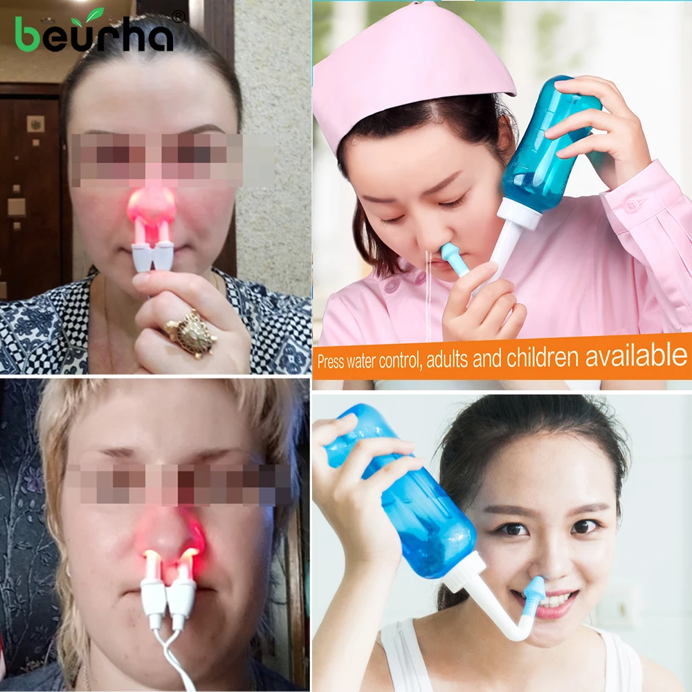 Прямая поставка 1 комплект прокси бионаза массаж тела машина ринит синусит Лечение Терапия Массаж Сенная температура низкочастотный импульсный лазер