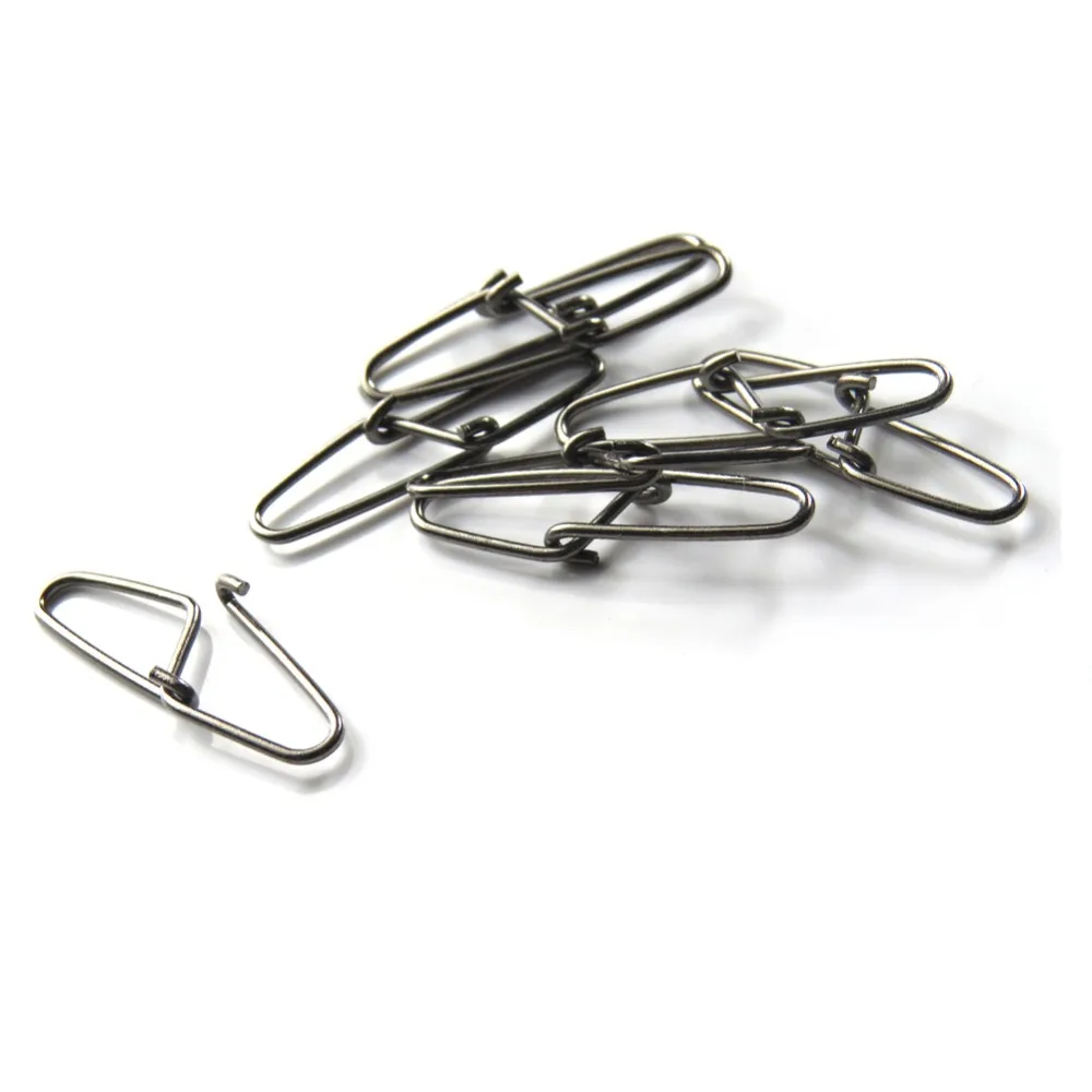 20 шт./лот рыболовные заклепки с быстрой блокировкой зажим для ловли окуня