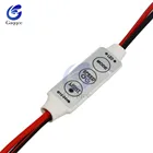 Одноцветный регулятор яркости Foxanon, 12 В, 3 клавиши постоянного тока для светодиодных лент 5050, 3528, 5630, 5730, 3014