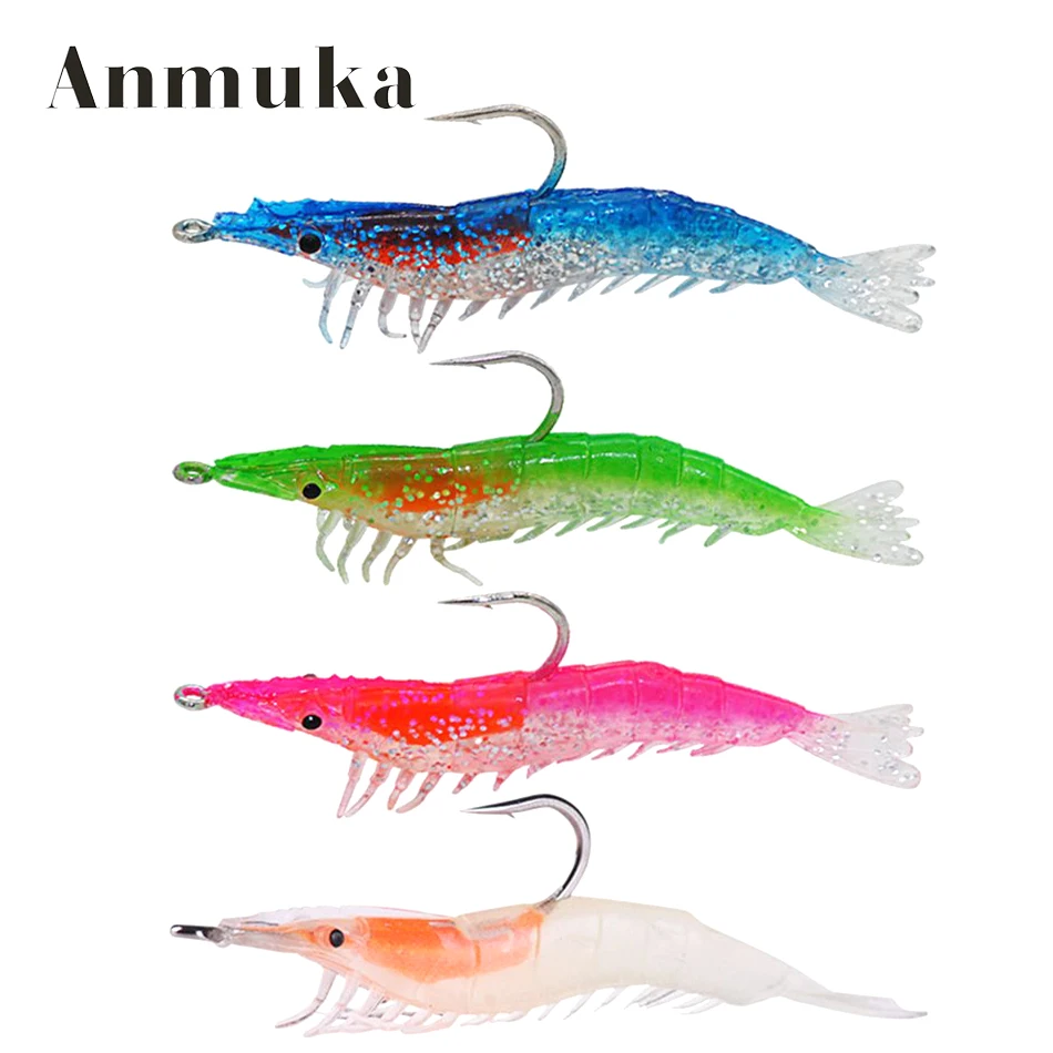 Искусственная приманка в виде креветки 1 шт. 10 см | Спорт и развлечения