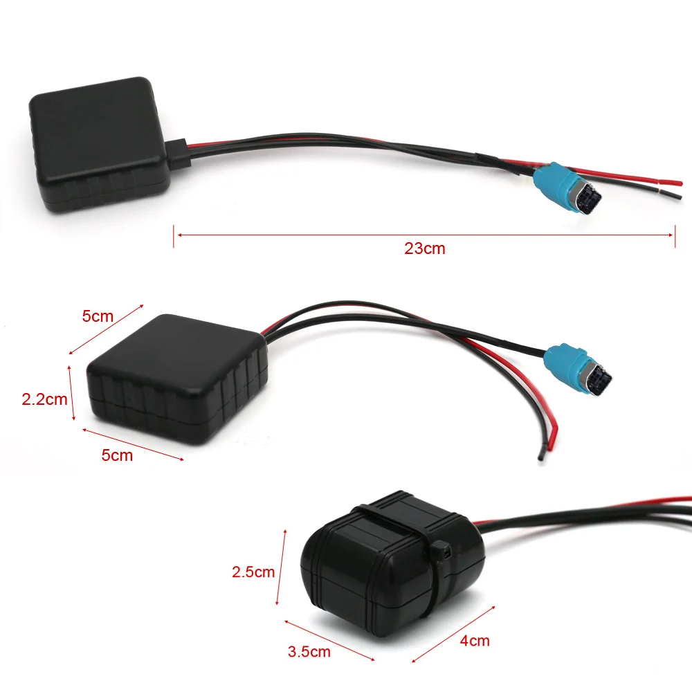 Автомобильный Bluetooth Беспроводной модуль для Alpine Радио стерео Aux кабель адаптер с