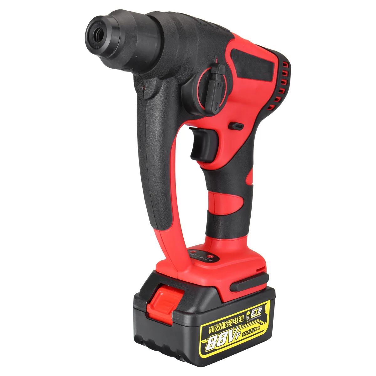 1 Battery Drillpro 88 в 800 Вт 10000 мАч электрический молоток бесщеточный Беспроводной литий-ионный молоток дрель с 1 или 2 батареями электроинструменты - Цвет: 1 Battery