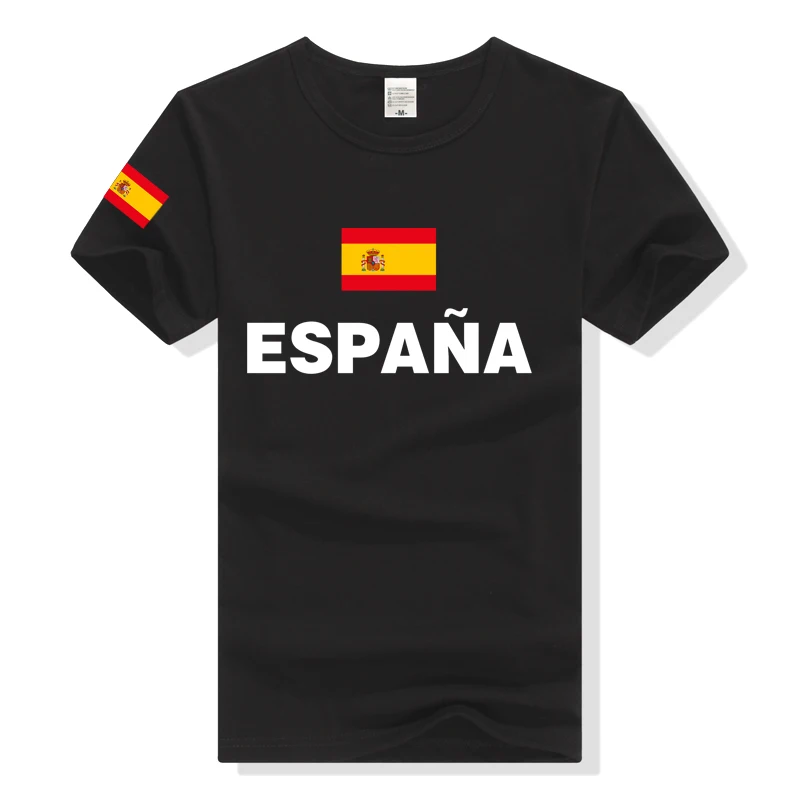 TEEWINING испанская Футболка Флаг Espana футболка для мужчин и женщин