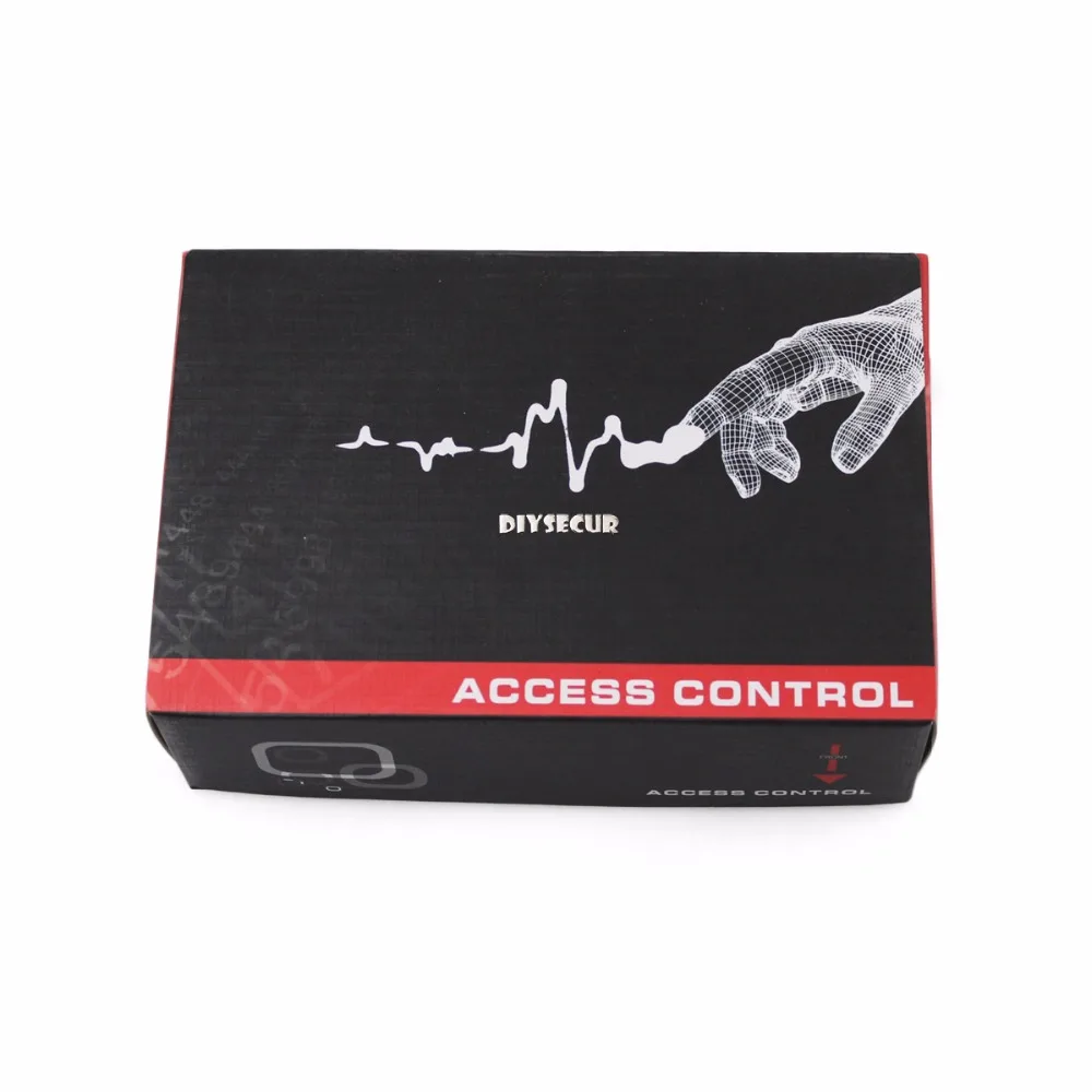 

DIYSECUR Touch Button 125KHz Rfid Card Reader Door Access Controller System Password Keypad C30