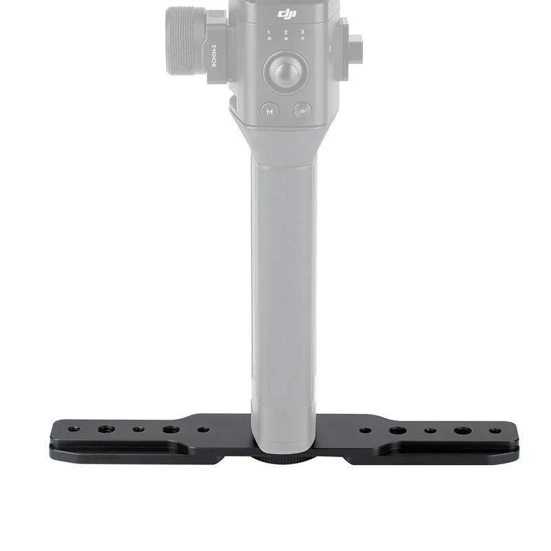 AgimbalGear Выдвижная пластина адаптер для Dji Ronin S с 1/4 3/8 винтом микрофона светодиодный