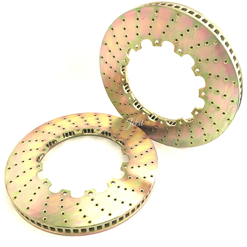 

Jekit Brake disk with center cap pcd 5*114.3 380*34mm drilled disc for Nissan 200SX silvia S14 front wheel