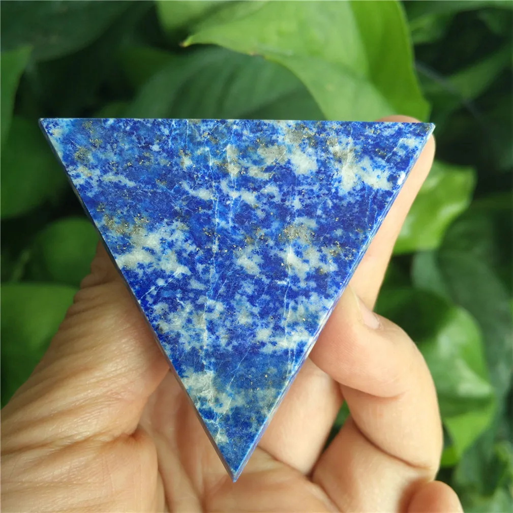Каменные камни в виде пирамиды Lapislazuli Tetrahedron кристаллы натуральный камень для